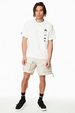 Stay Mountain Graphic White