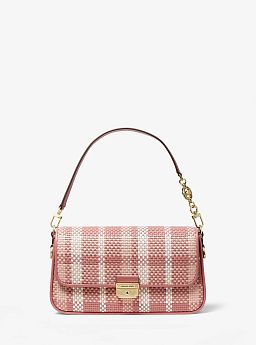 Bradshaw Small Woven Leather Convertible Shoulder Bag