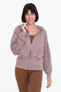 Fleece with Tapered Sleeves