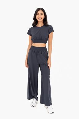 RelaxEase Wide-Leg Navy set