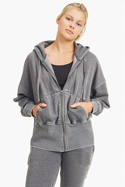 Fleece with Tapered Sleeves