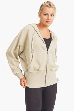 Fleece with Tapered Sleeves